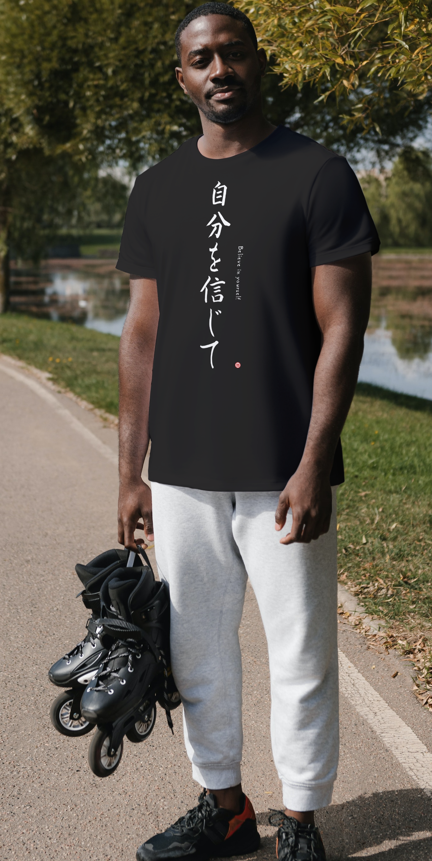 Believe In Yourself-Kanji White