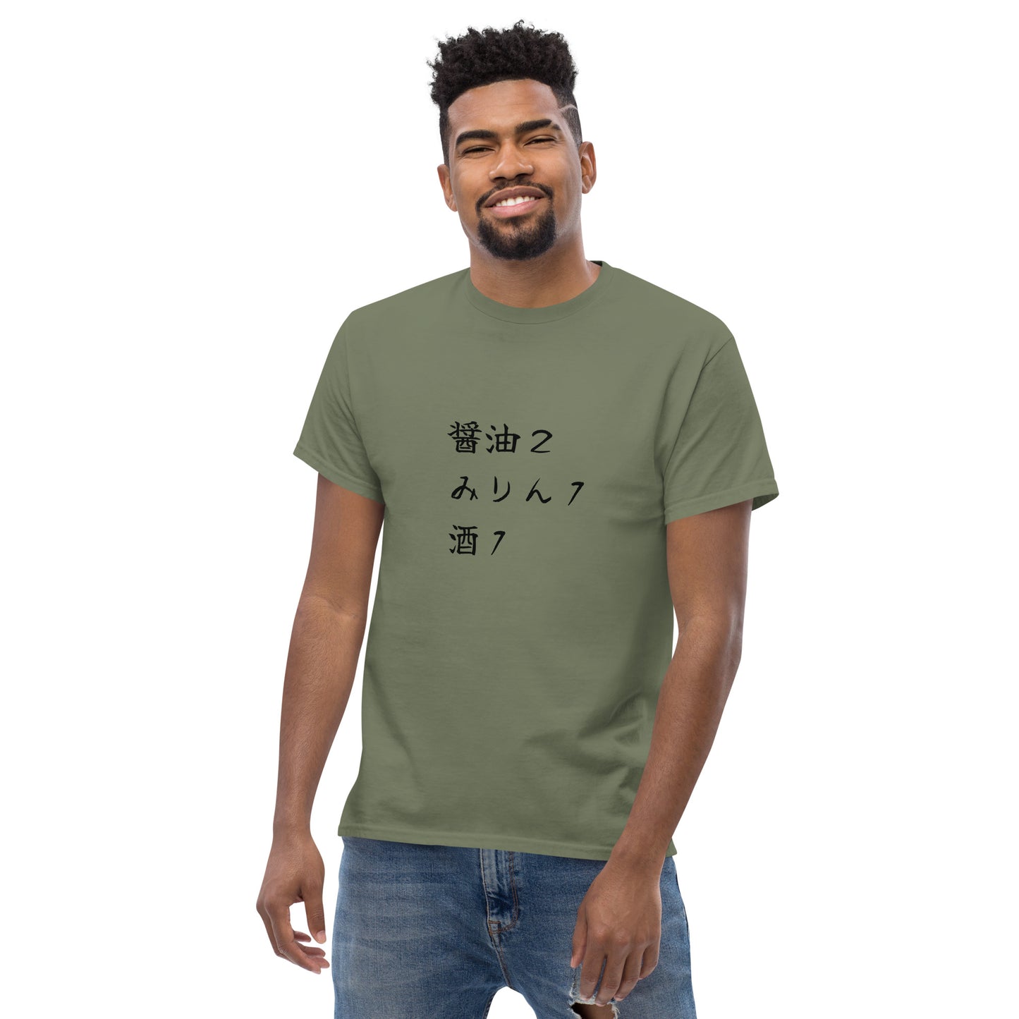 Soy 2 Mirin 1 sake 1, the 3 most used Japanese ingredients in Japanese recipes