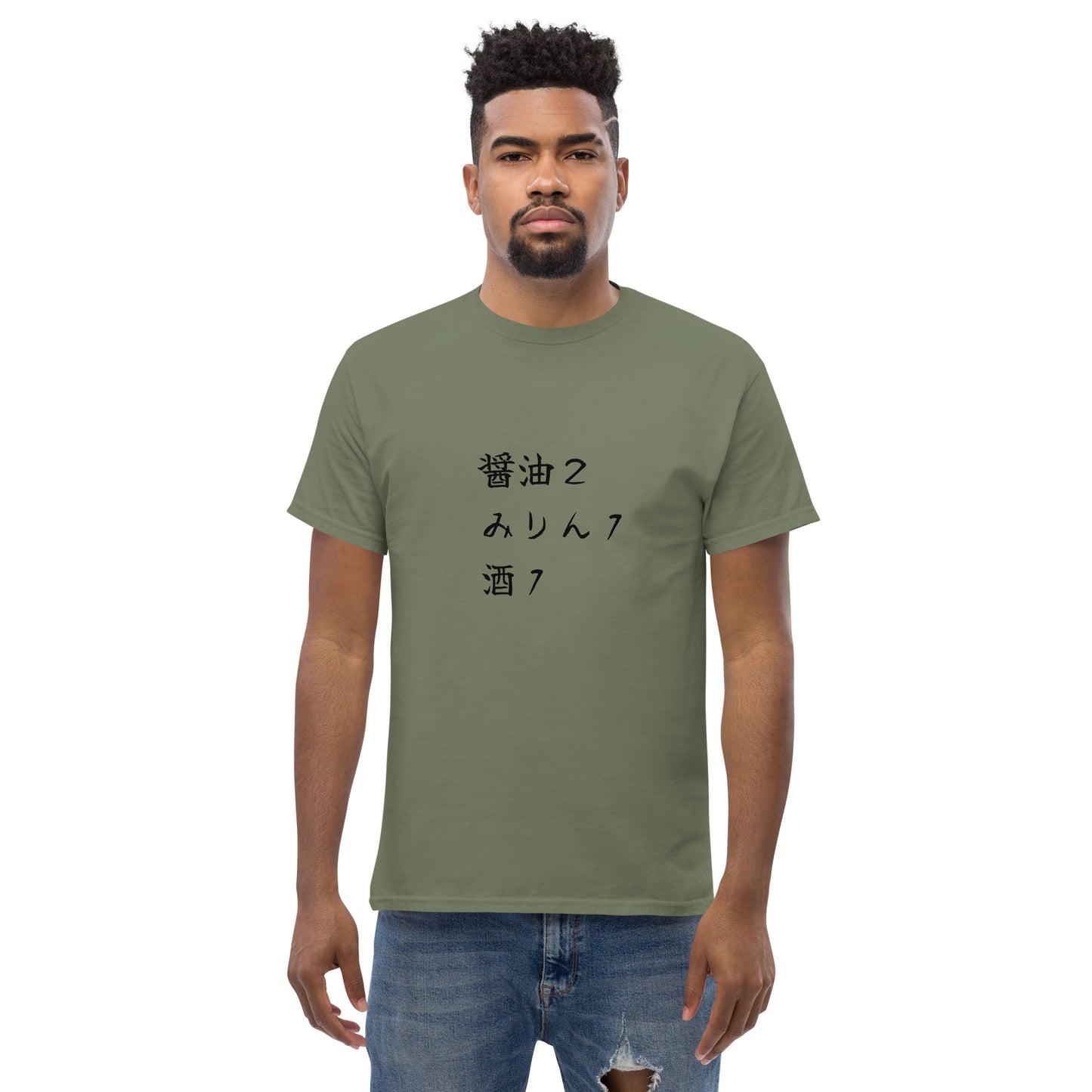 Soy 2 Mirin 1 sake 1, the 3 most used Japanese ingredients in Japanese recipes