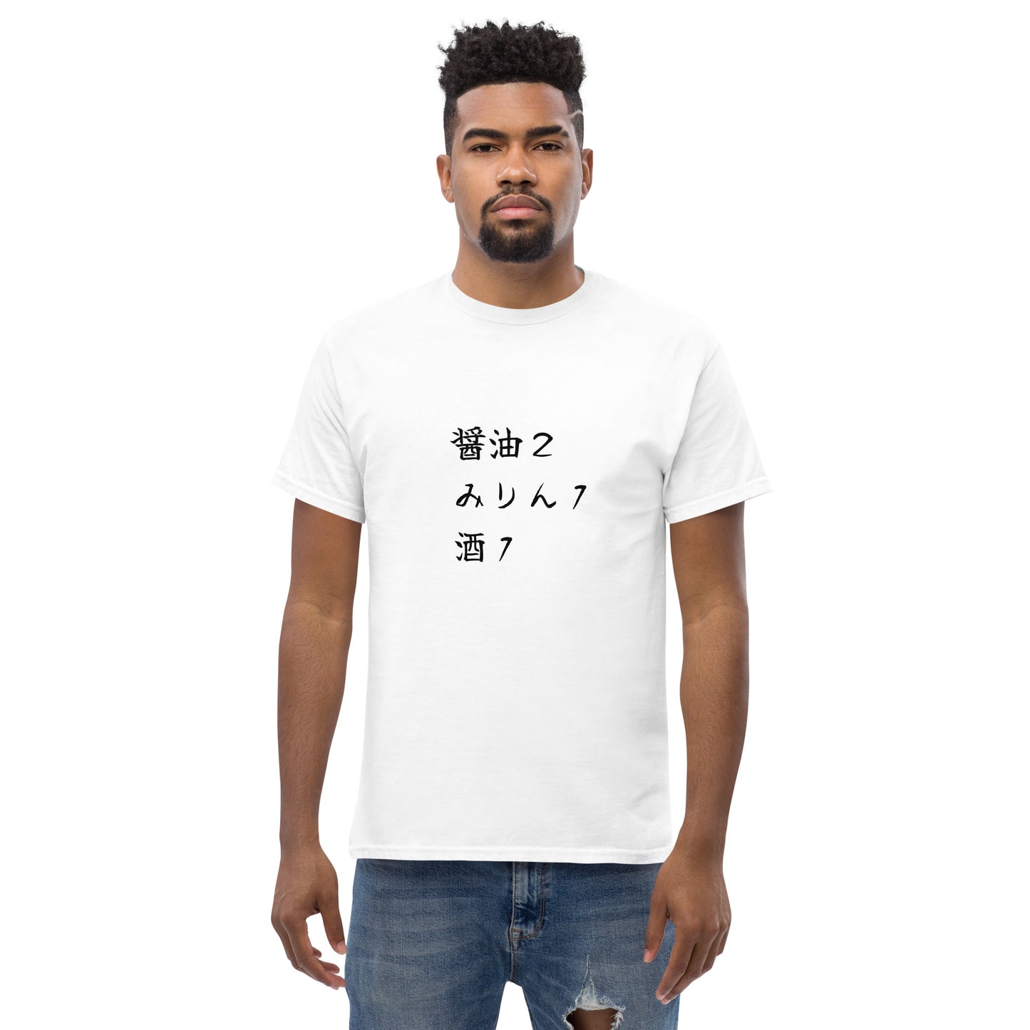 Soy 2 Mirin 1 sake 1, the 3 most used Japanese ingredients in Japanese recipes